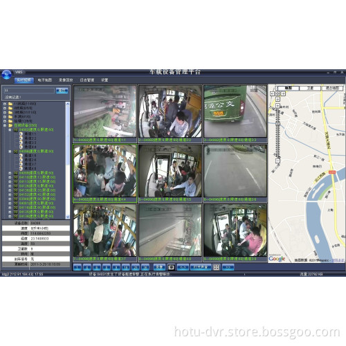 3G / WiFi / GPS Mobile DVR/ H. 264 SD Card